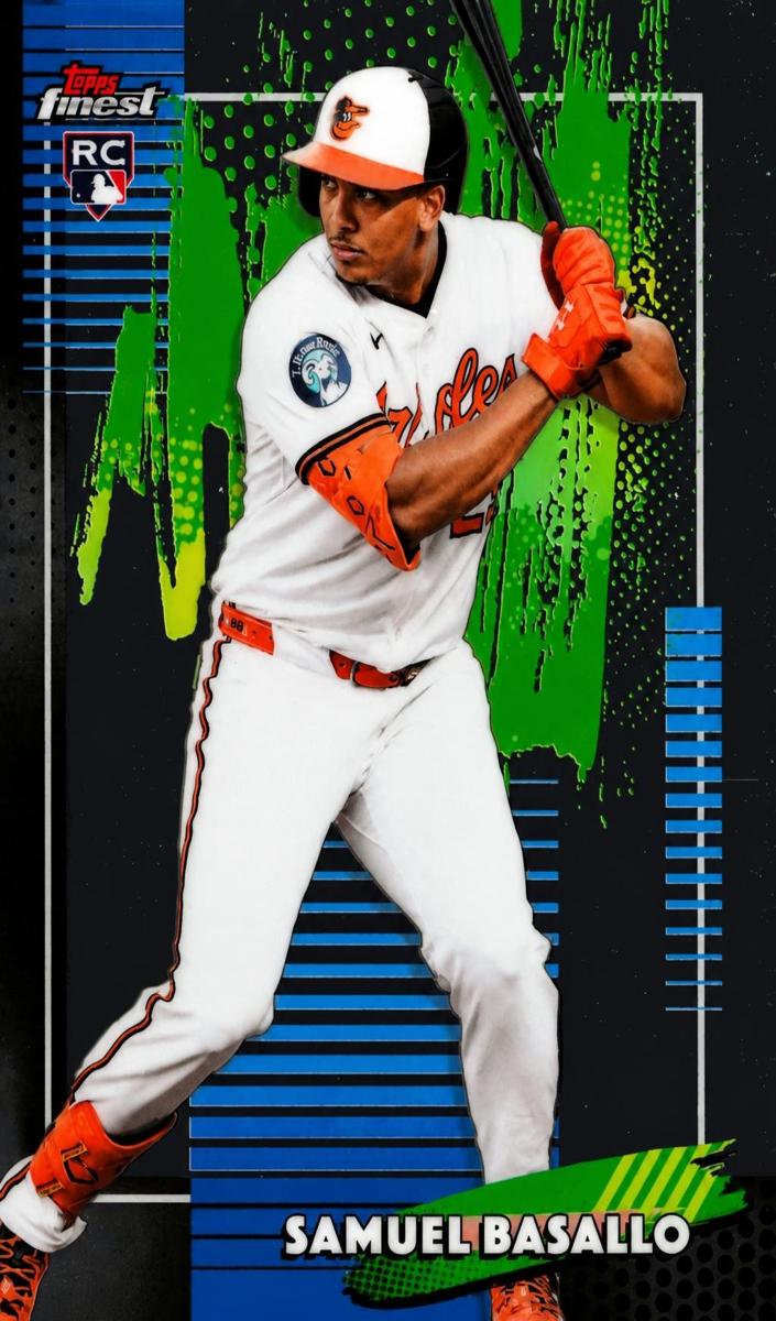 Samuel Basallo 2026 Topps Finest Baseball card