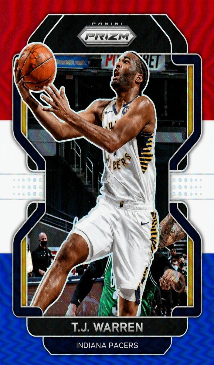 2021 Panini Prizm T.J. Warren #90 card