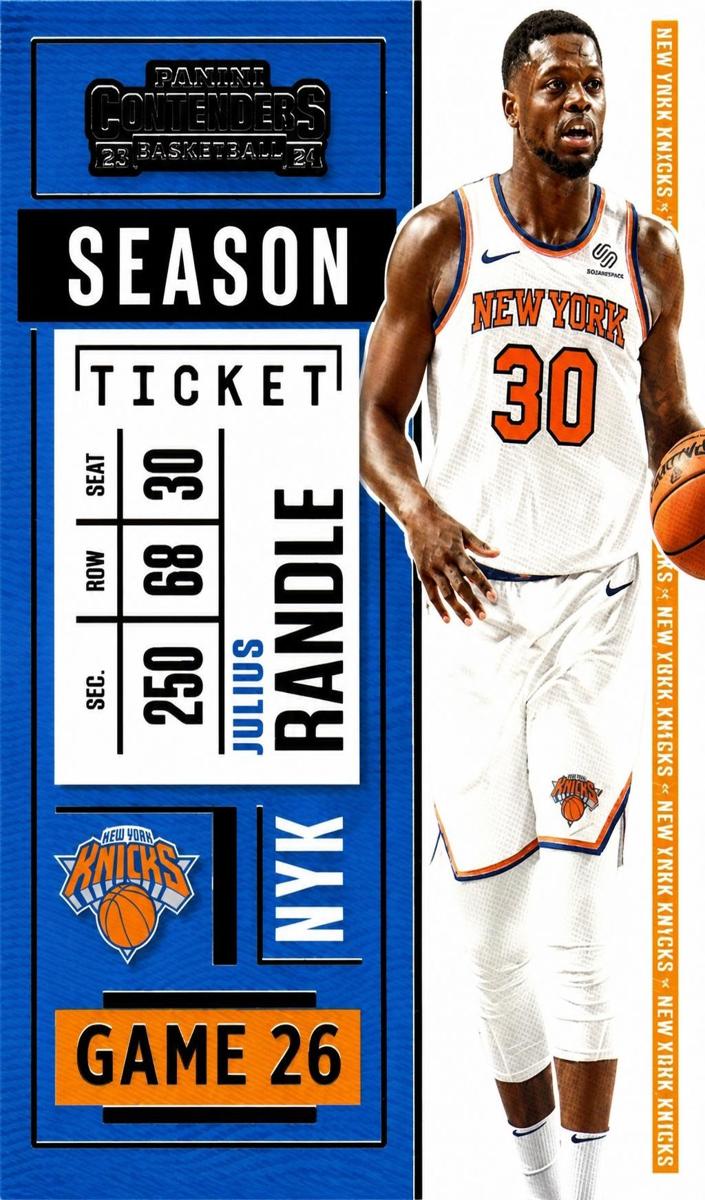 2020 Panini Contenders Julius Randle #51 card