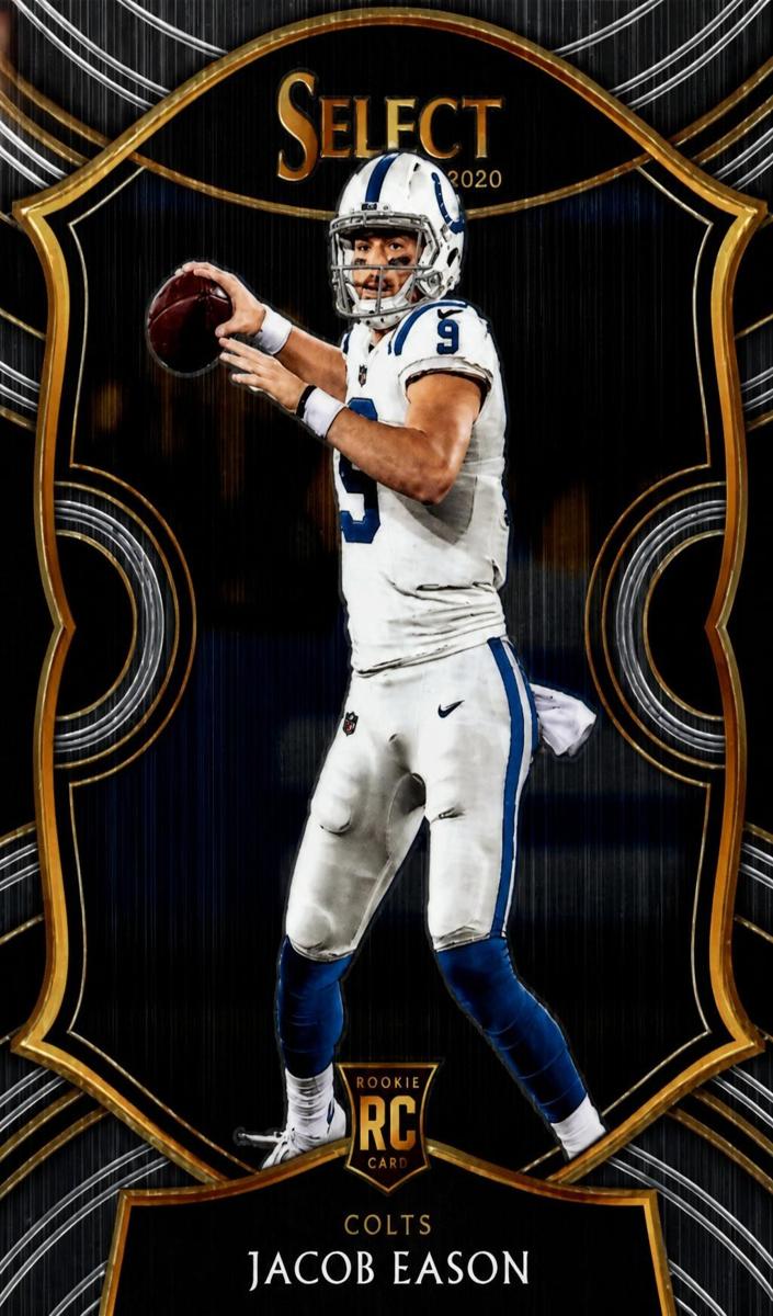 2020 Panini Select Jacob Eason #48 card