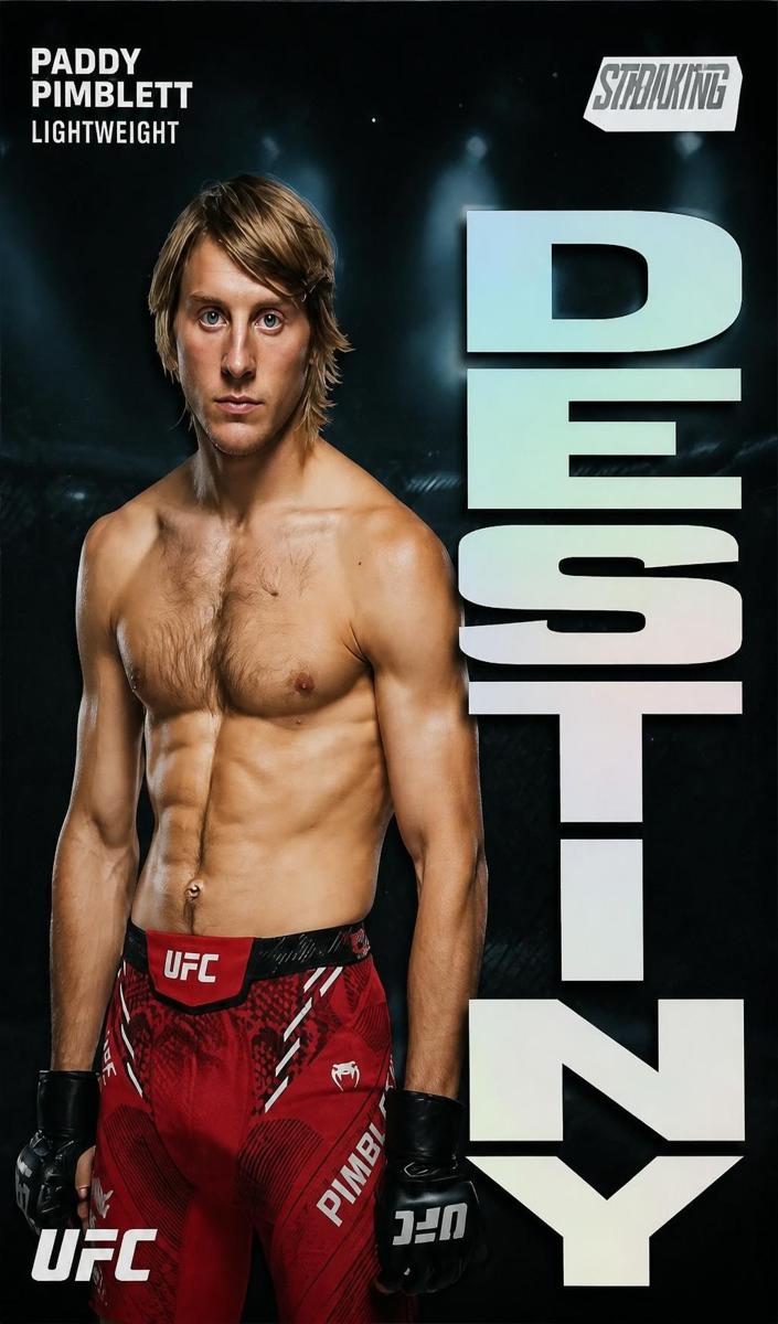 2025 Topps Stadium Club Dynasty And Destiny Paddy Pimblett #DD-14 card