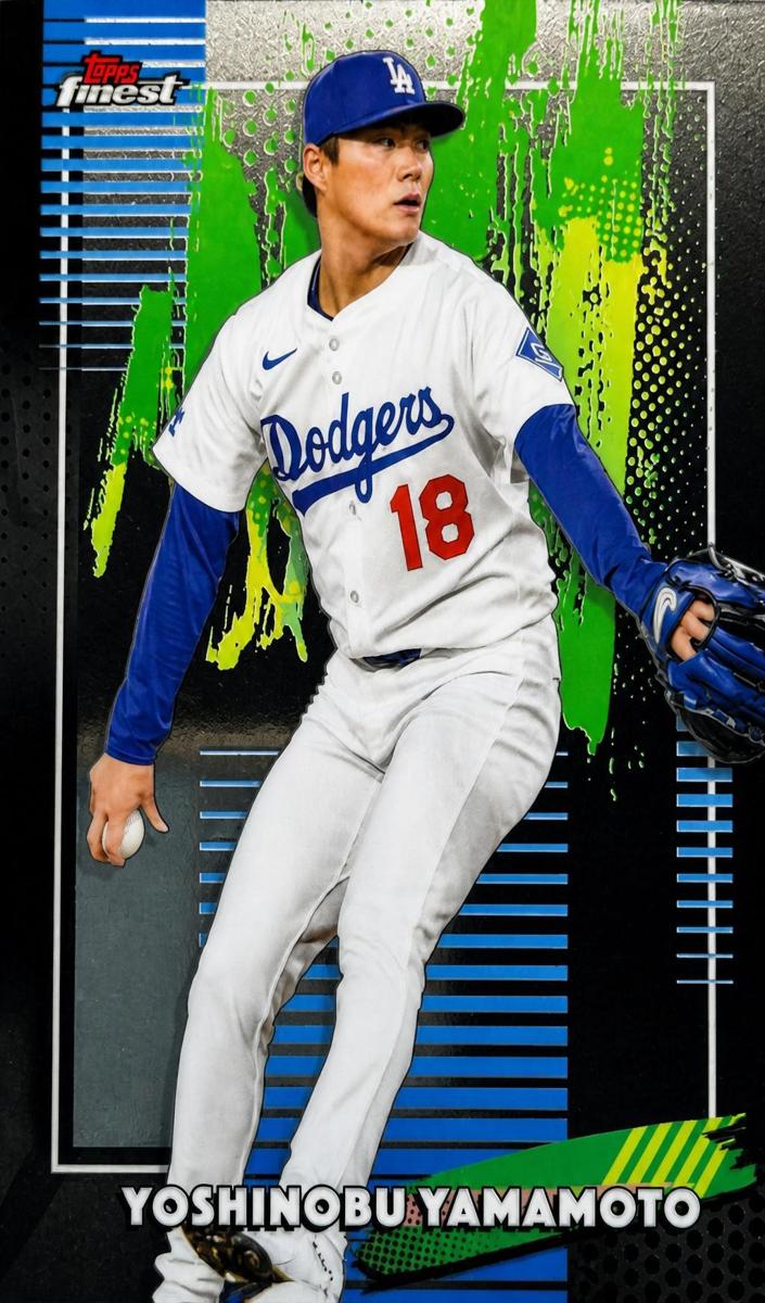 Yoshinobu Yamamoto 2026 Topps Finest Baseball card