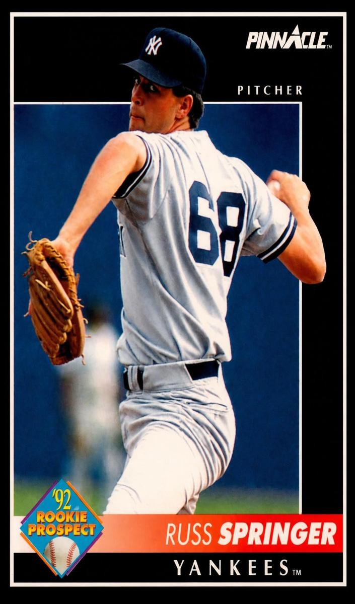 1992 Pinnacle Russ Springer #561 card