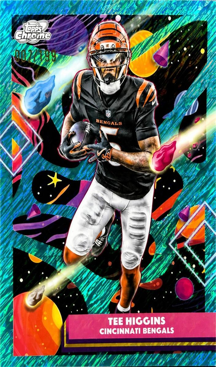 2025 Tee Higgins [Blue Moon Refractor] #21