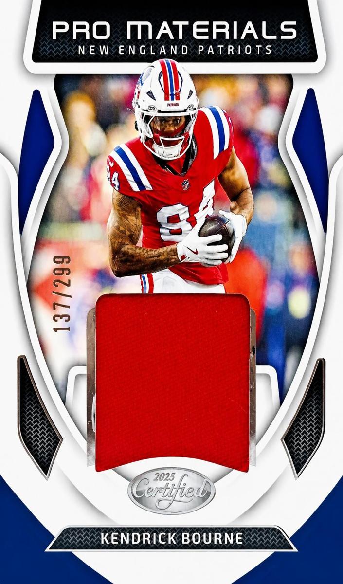 2025 Panini Certified Kendrick Bourne #PM-KBE card