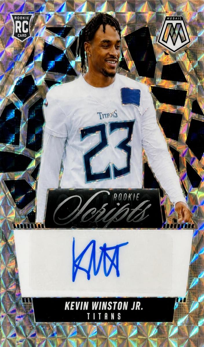 2025 Panini Mosaic Kevin Winston Jr. #RS-KWJ card