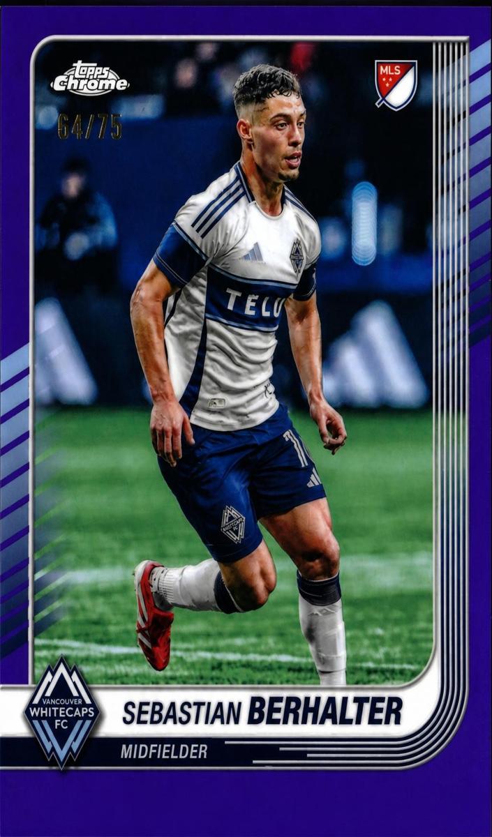 2025 Sebastian Berhalter [Purple Refractor] #170