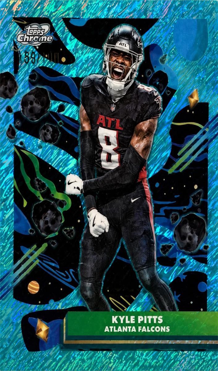 2025 Topps Cosmic Chrome Kyle Pitts [Nucleus Refractor] #6 card