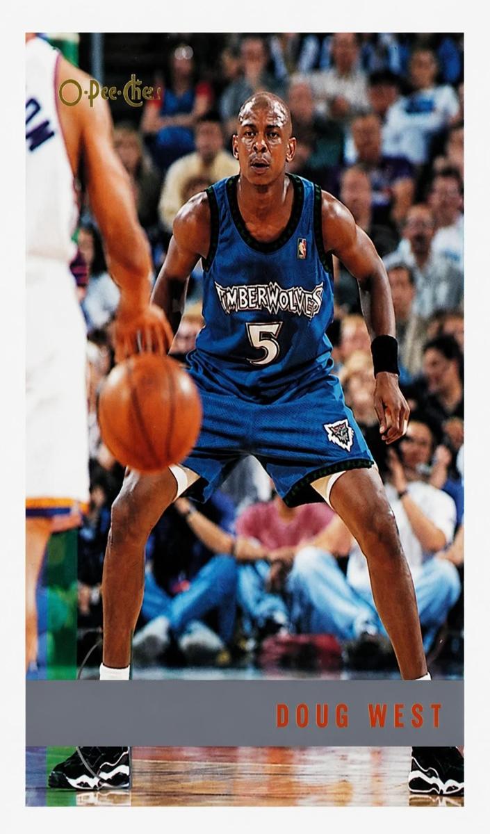 1997 Topps Doug West #162 card