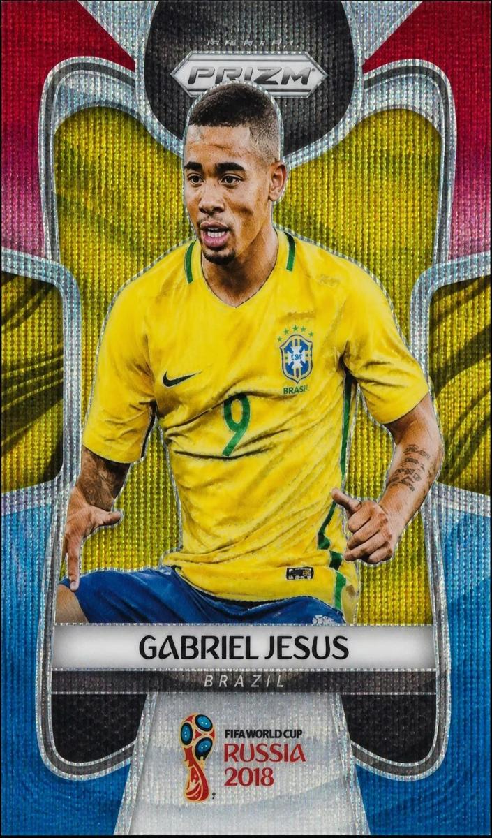 2018 Gabriel Jesus [Red/Blue Wave] #32