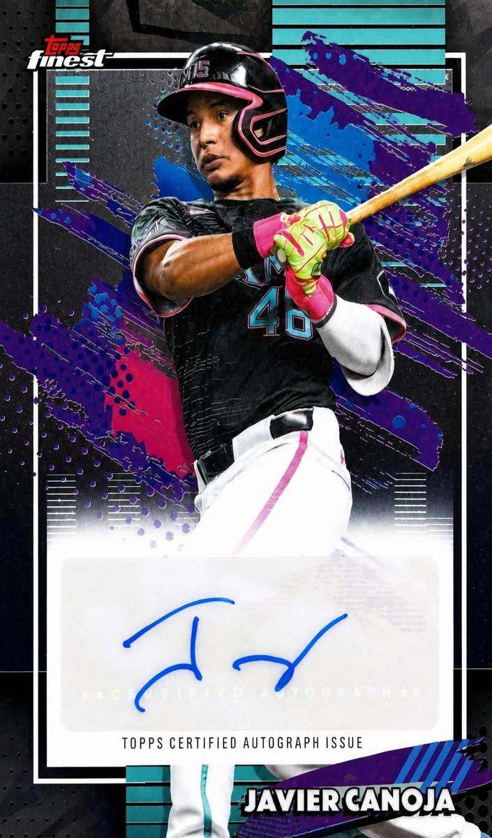 Javier Sanoja 2026 Topps Finest Baseball card