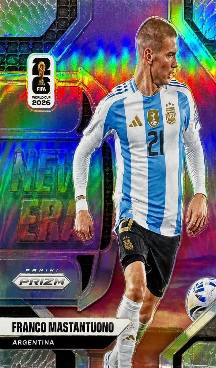 2026 Panini Prizm FIFA World Cup Franco Mastantuono [Silver] #24 card