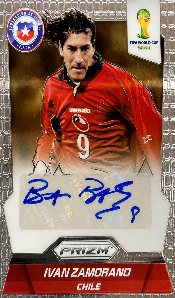 2014 Panini Prizm World Cup Ivan Zamorano #62 card