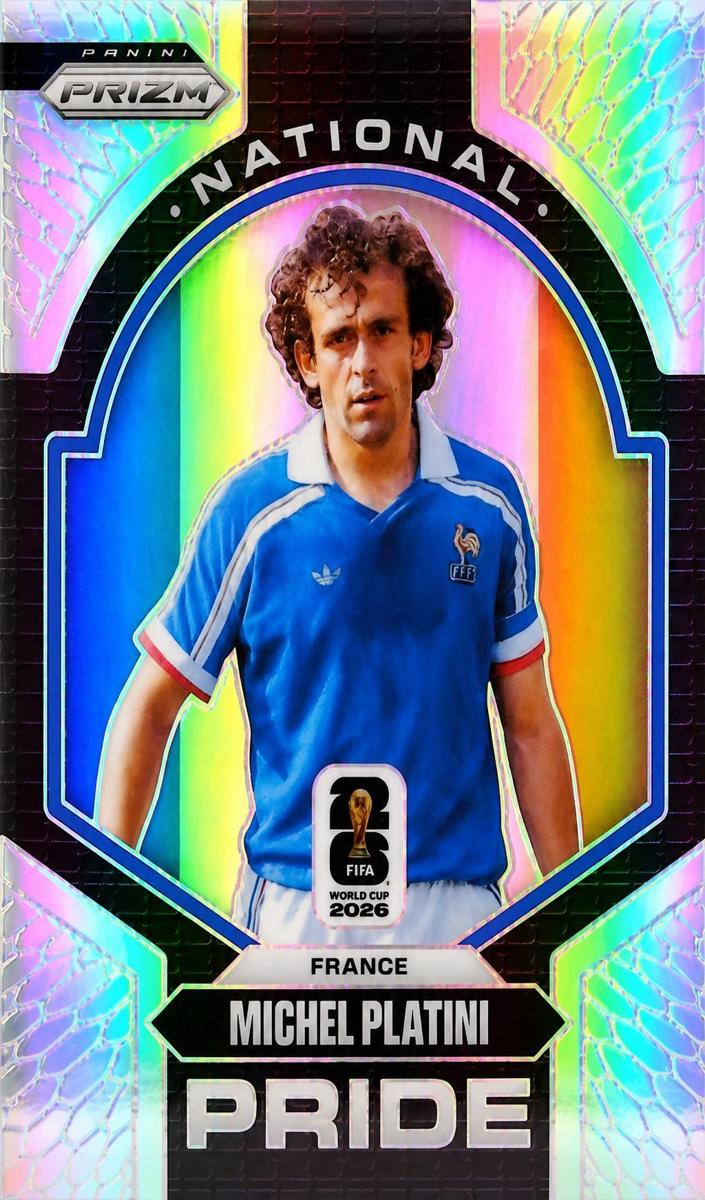 2026 Panini Prizm FIFA World Cup Michel Platini #53 card