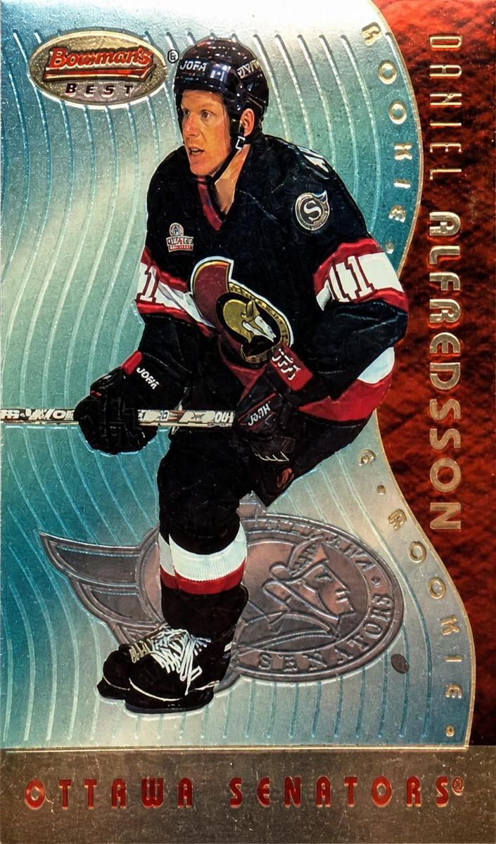 1995 Bowman Daniel Alfredsson #BB16 card
