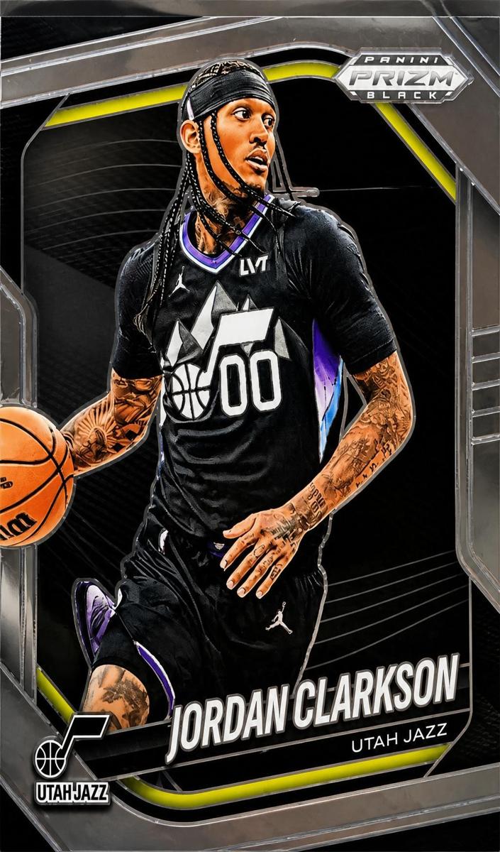 2024 Panini Prizm Black Jordan Clarkson #19 card
