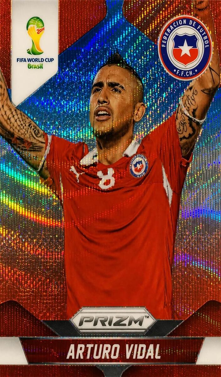 2014 Arturo Vidal [Blue and Red Wave] #43
