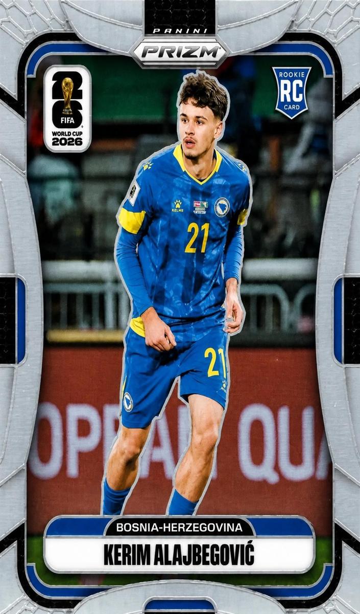 2026 Panini Prizm FIFA World Cup Kerim Alajbegovic [Silver] #475 card