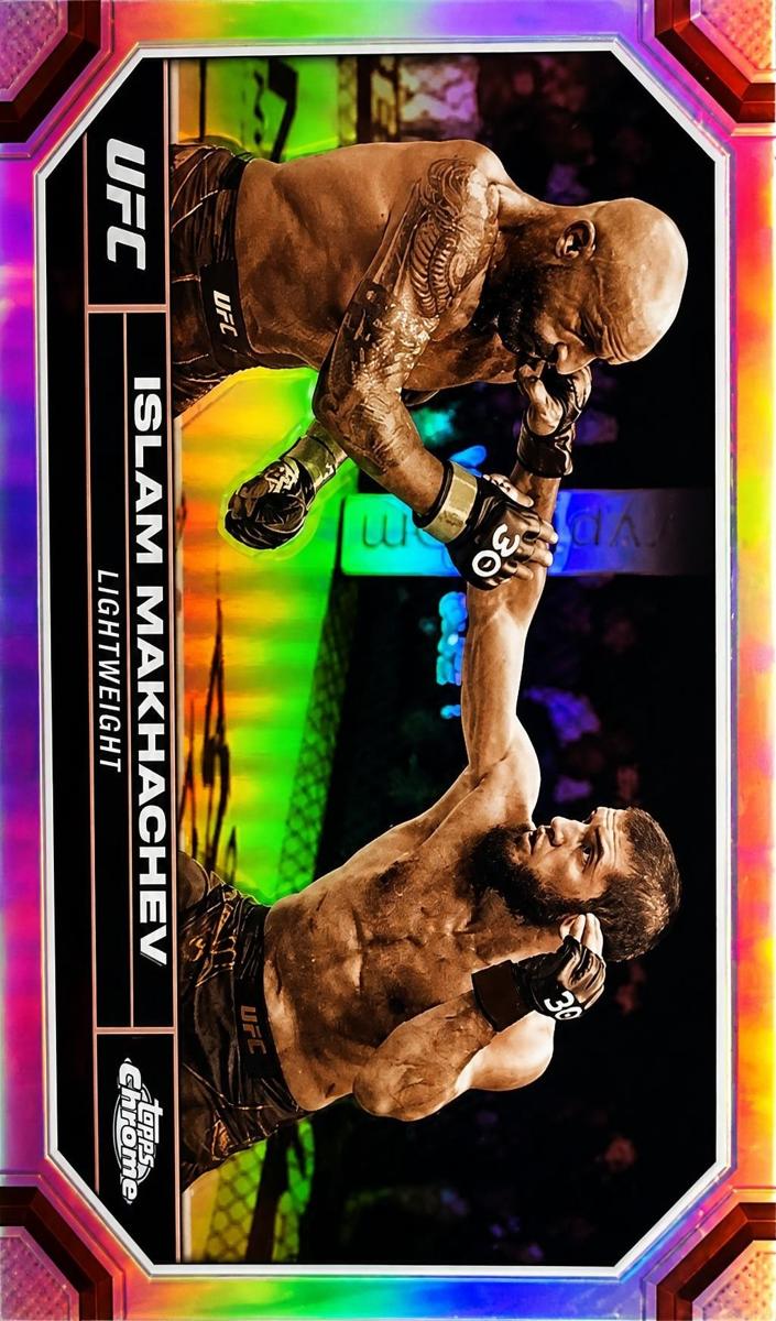 2024 Islam Makhachev [Sepia Refractor] #80