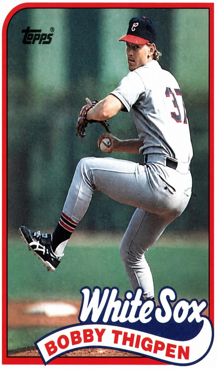 1989 Topps Bobby Thigpen #762 card