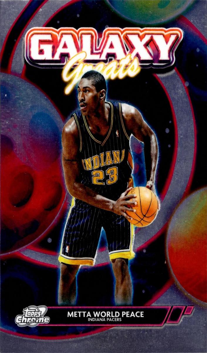 2025 Topps Cosmic Chrome Metta World Peace #GG-31 card