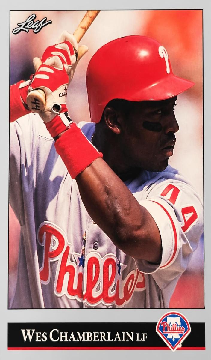 1992 Leaf Wes Chamberlain #453 card