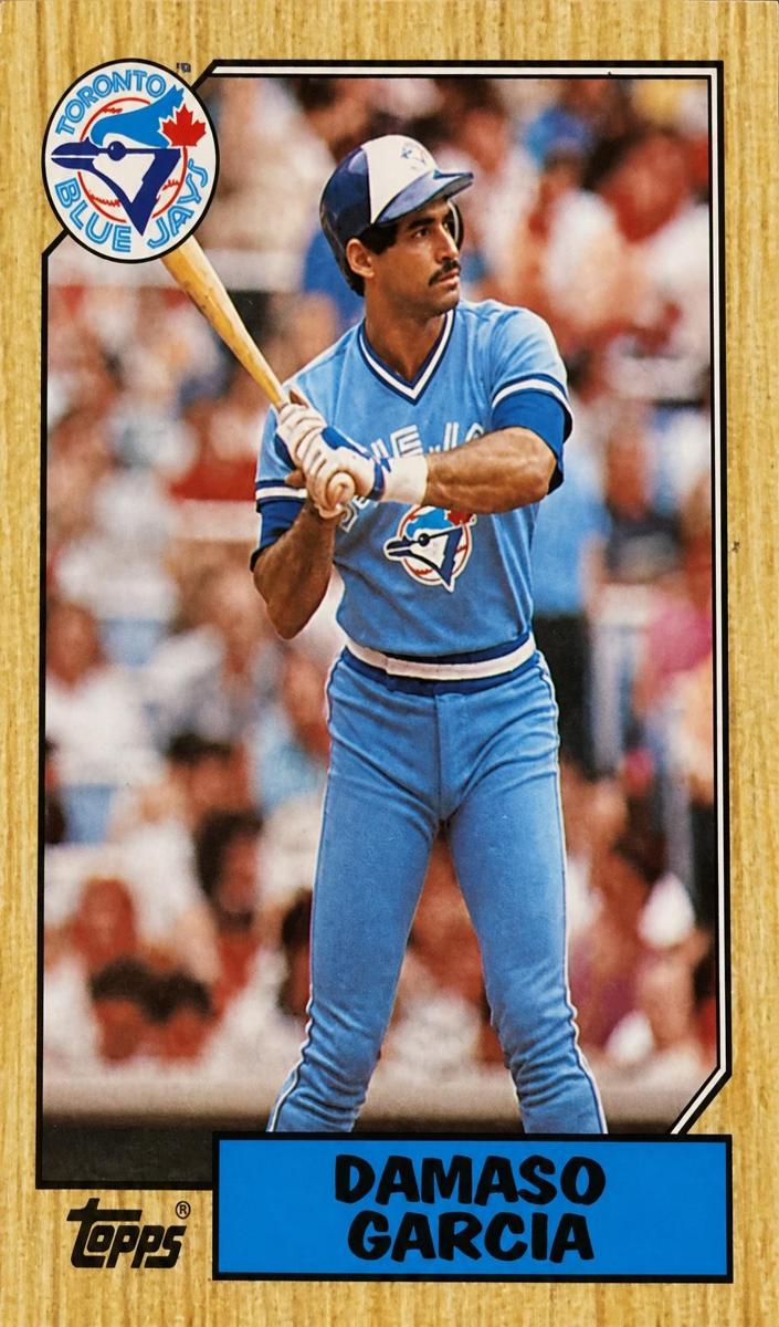 1987 Topps Damaso Garcia #395 card