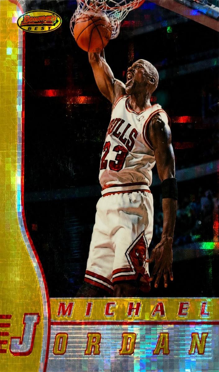 1996 Michael Jordan [Atomic Refractor] #80