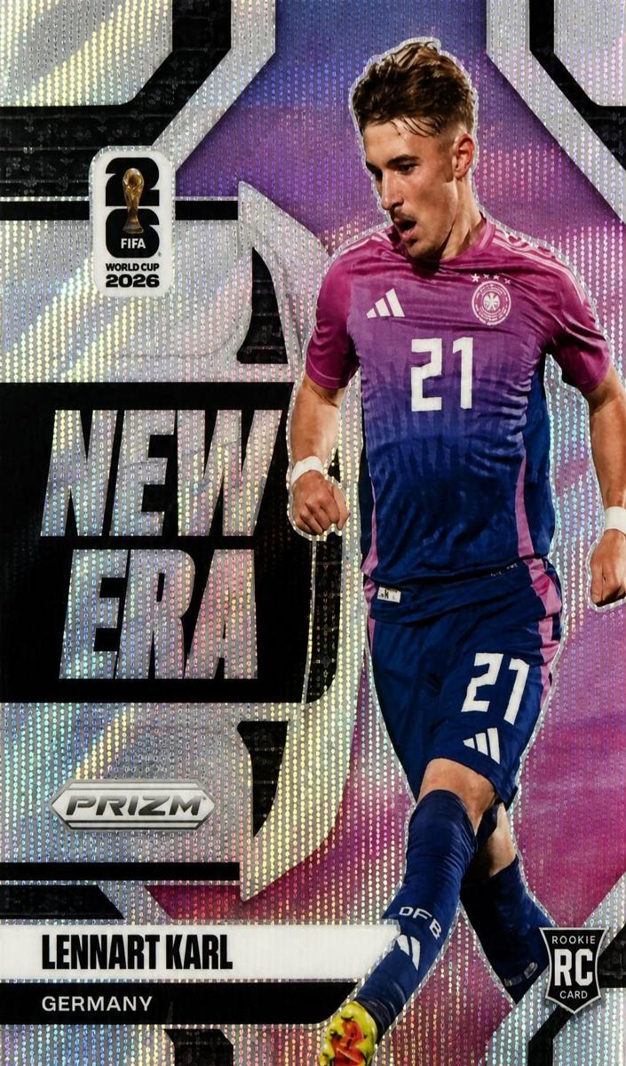 2026 Panini Prizm FIFA World Cup Lennart Karl [Wave] #16 card
