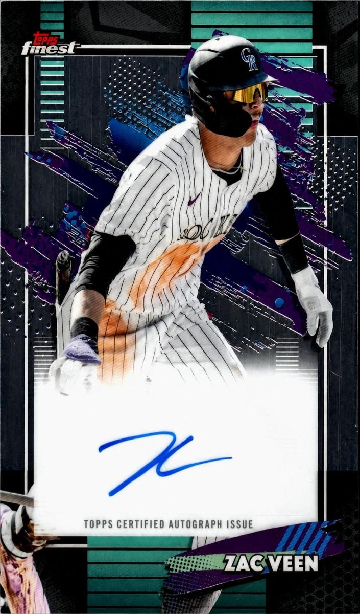 Zac Veen 2026 Topps Finest Baseball card