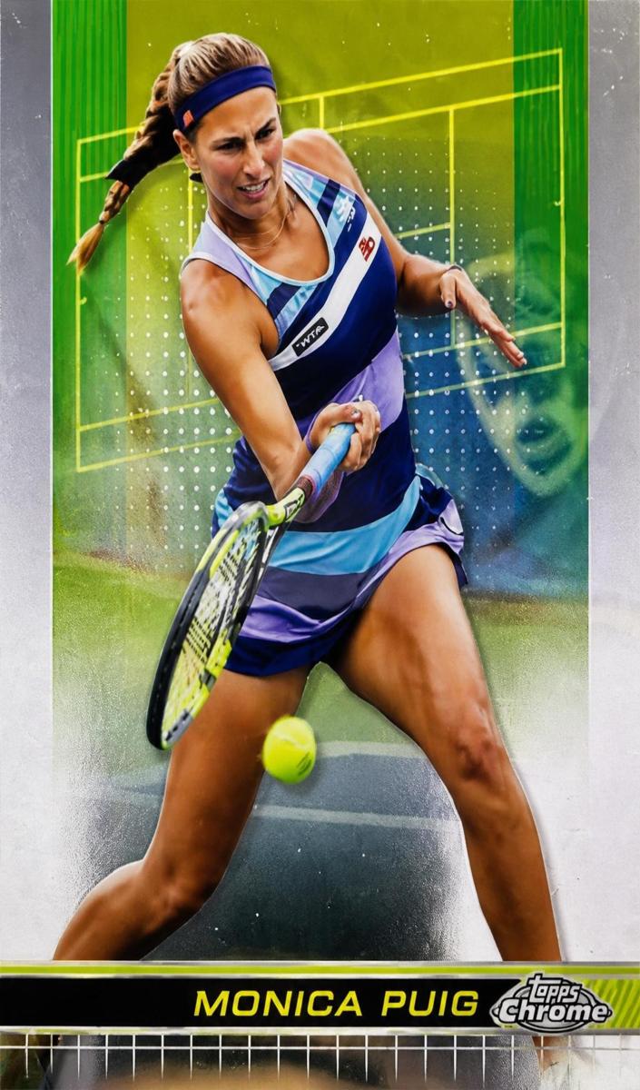 2024 Topps Chrome Monica Puig #157 card