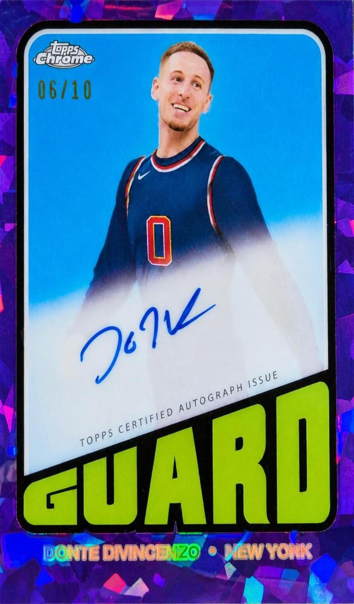 2023 Donte DiVincenzo [Purple] #TA-DD