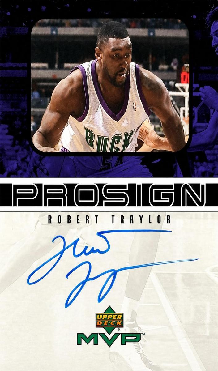 1999 Upper Deck MVP Robert Traylor #RT card