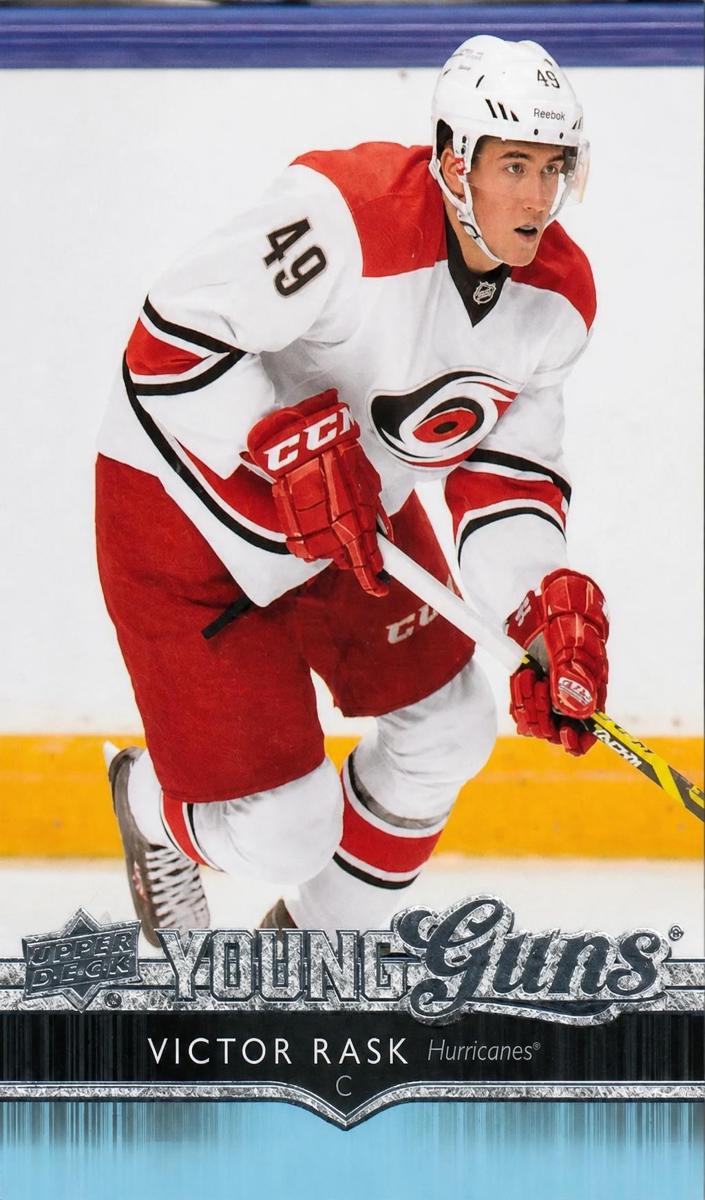 2014 Upper Deck Victor Rask #212 card