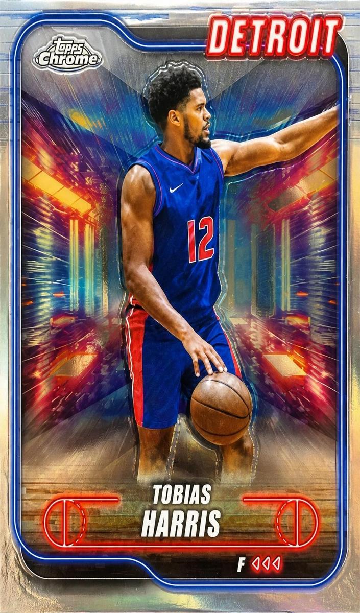 2024 Topps Chrome Tobias Harris #5 card