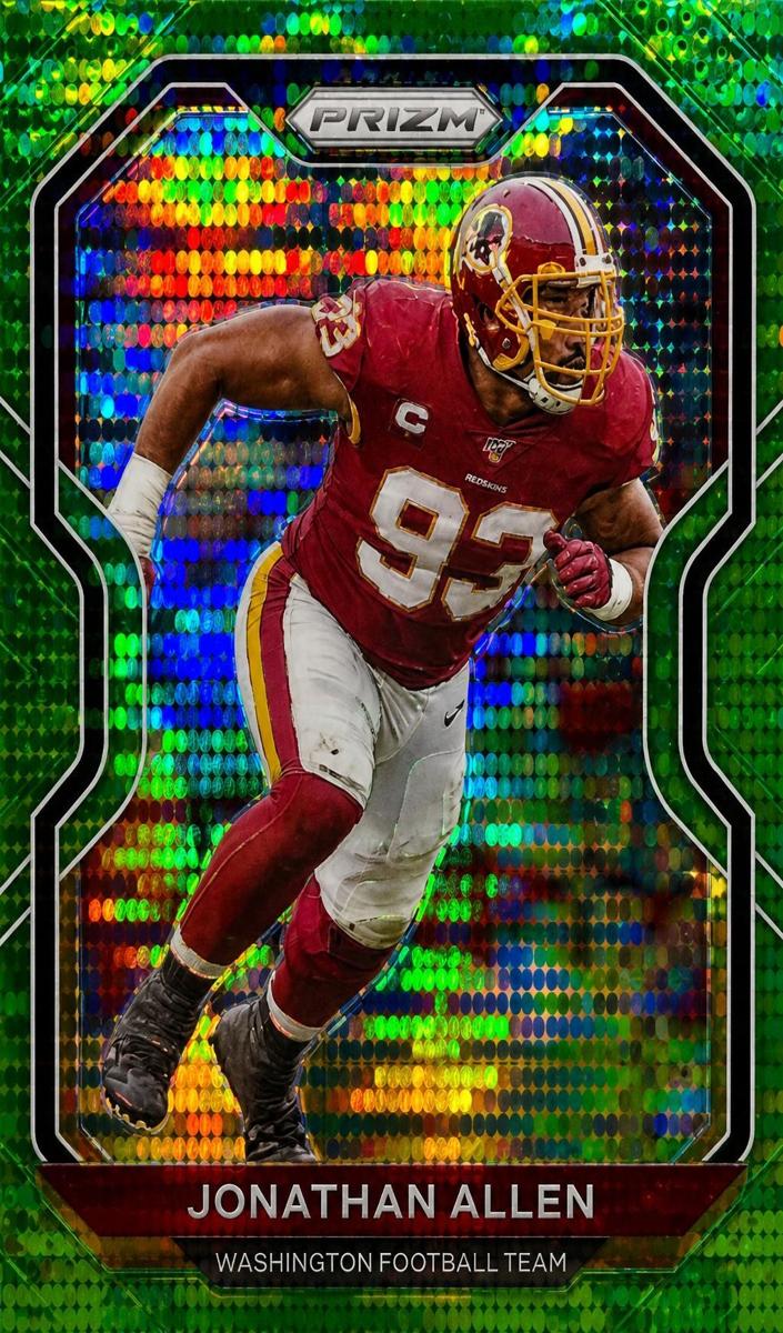 2020 Panini Prizm Jonathan Allen #183 card