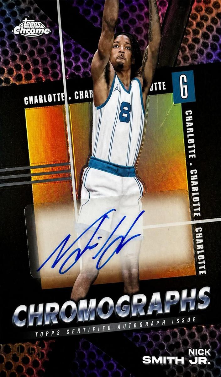 2024 Topps Chrome Nick Smith Jr. #C-NS card