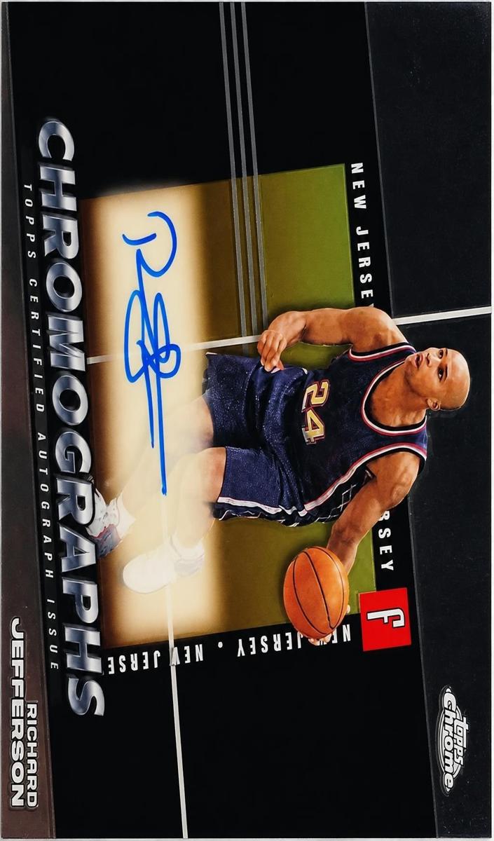 2024 Topps Chrome Richard Jefferson #C-RJ card