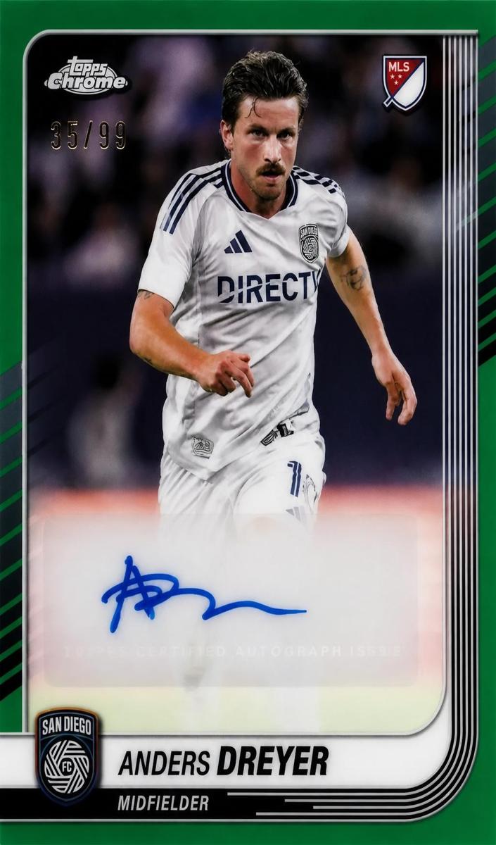 2025 Anders Dreyer [Green Refractor] #CA-AD
