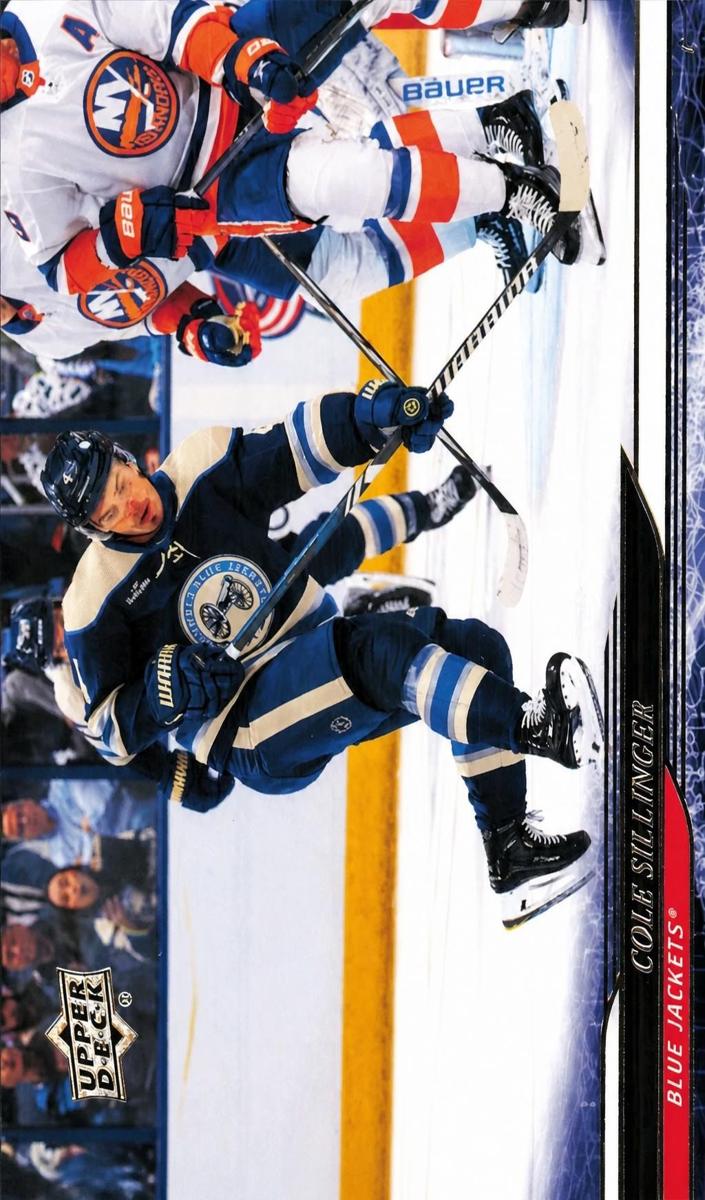 2024 Upper Deck Cole Sillinger #58 card