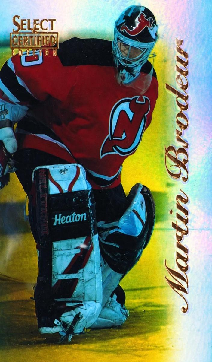 1996 Martin Brodeur [Mirror Gold] #6