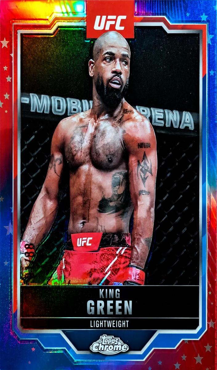 2025 King Green [Red & Blue Refractor] #99