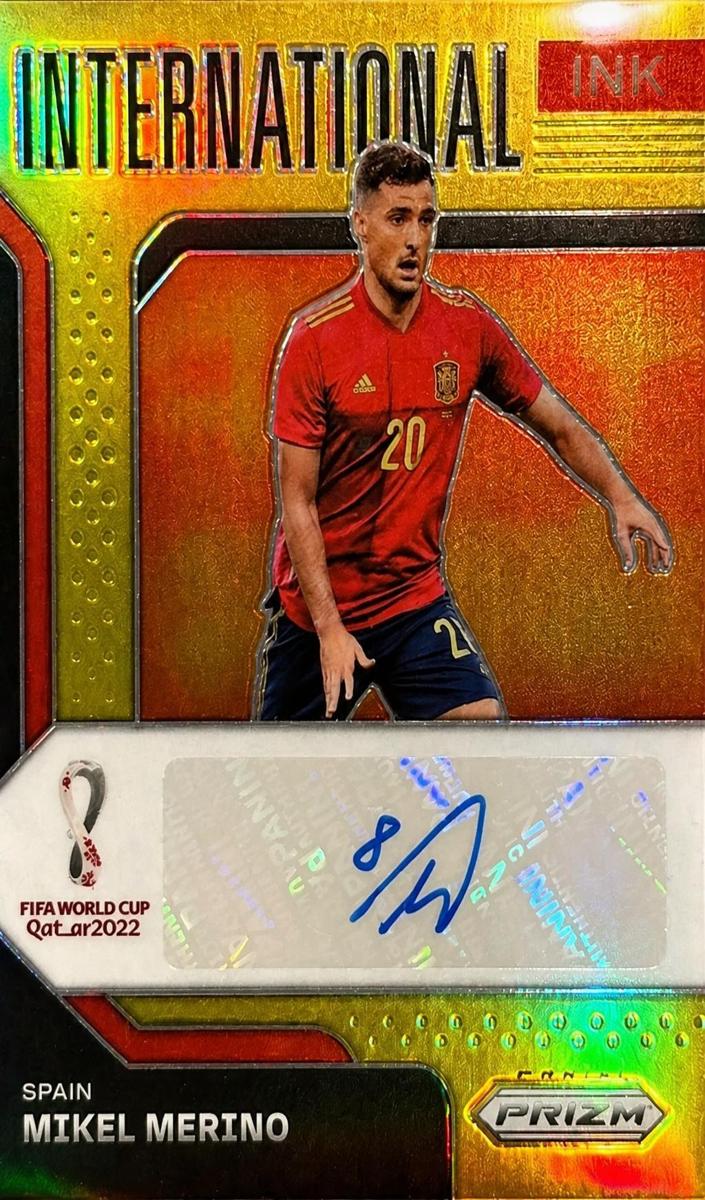 2022 Panini Prizm FIFA World Cup Qatar Mikel Merino #78 card