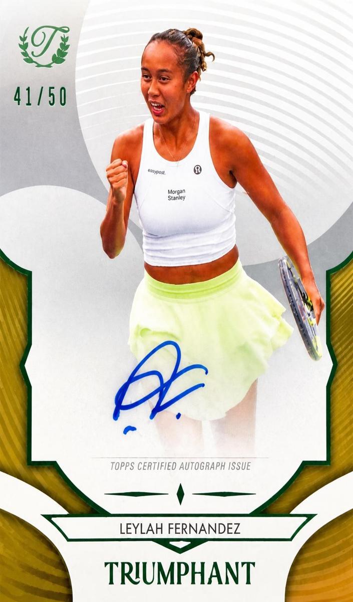 2025 Leylah Fernandez [Red Racket Foil] #24-A