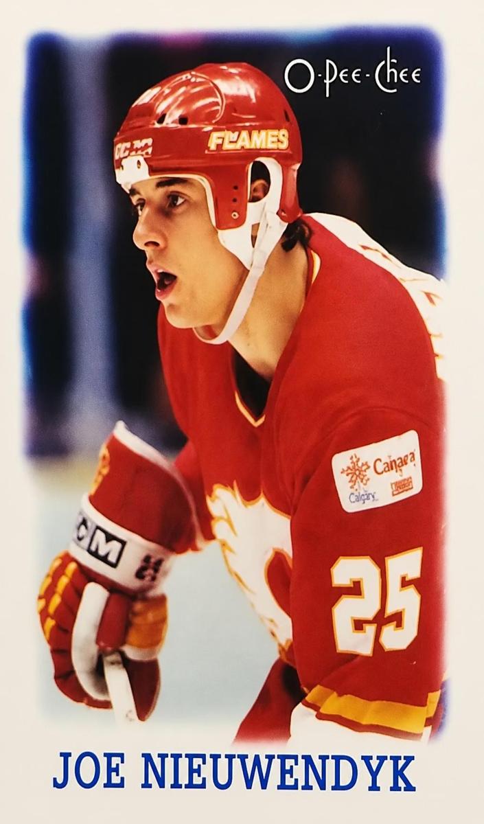 1990 O-Pee-Chee Premier Joe Nieuwendyk #84 card