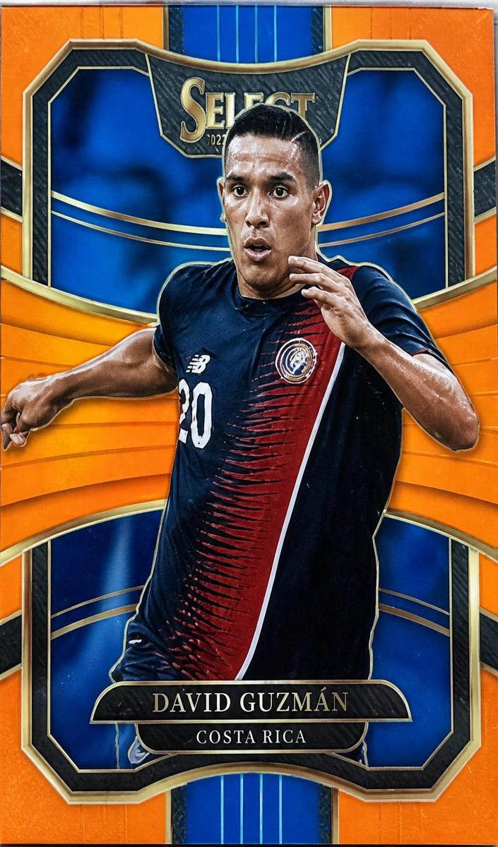 2017 Panini Select David Guzman [Orange] #56 card