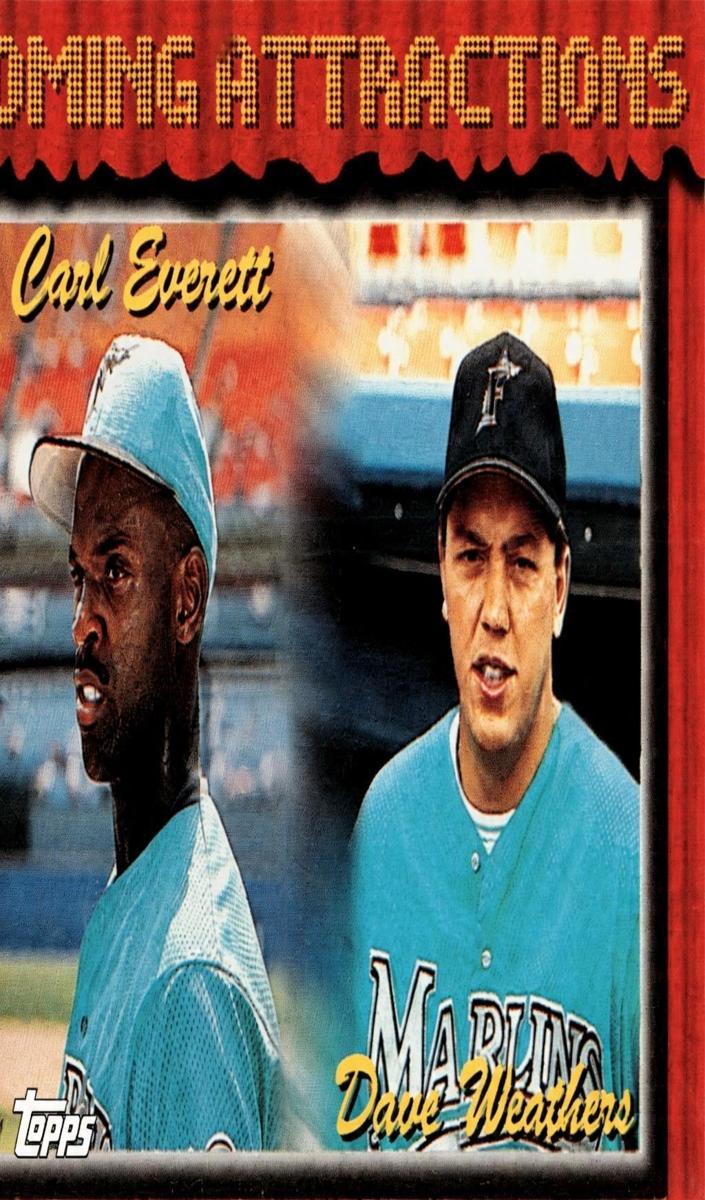 1994 Topps Carl Everett #781 card