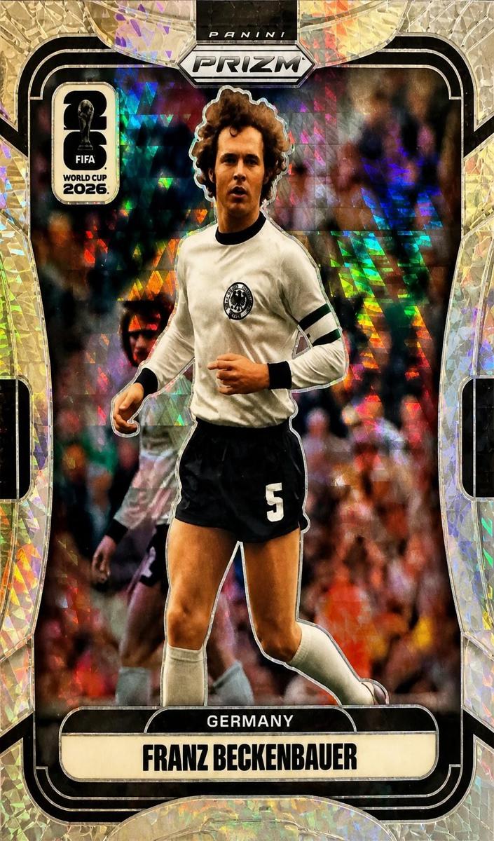 2026 Panini Prizm FIFA World Cup Franz Beckenbauer [Silver] #63 card