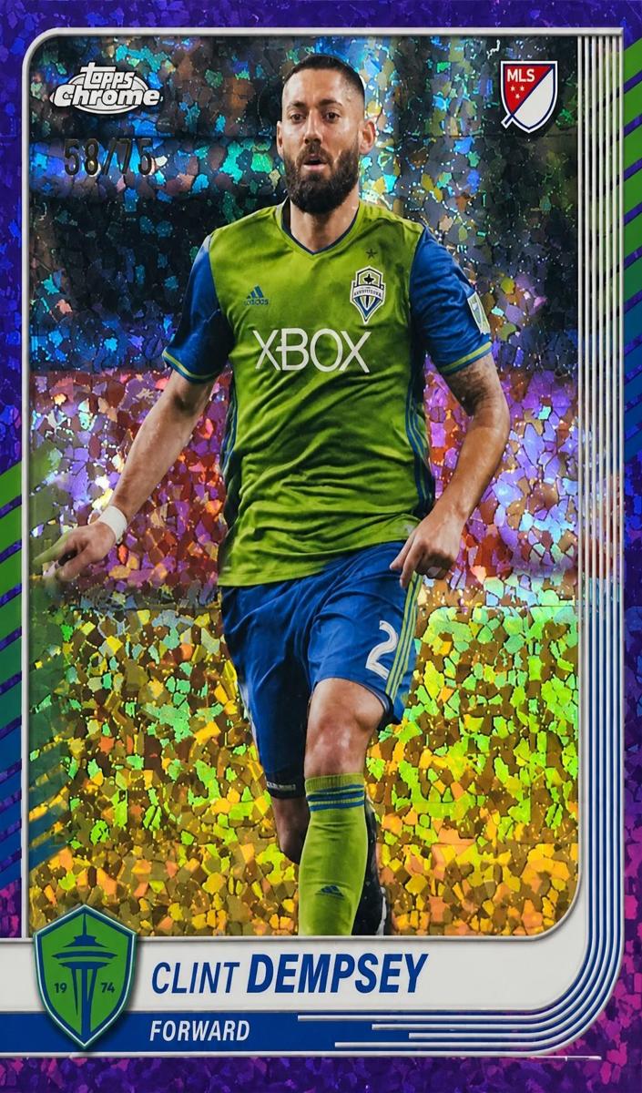 2025 Clint Dempsey [Purple Mini-Diamonds Refractor] #150