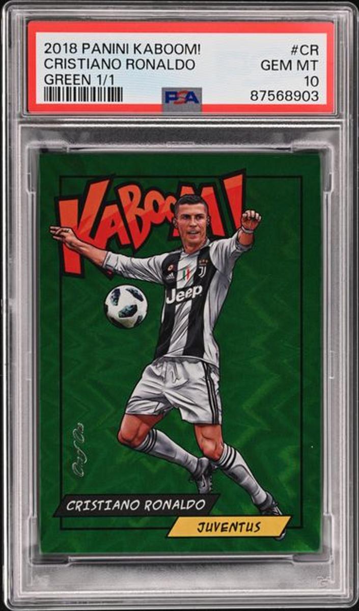 2018 Cristiano Ronaldo [Green] #K-CR